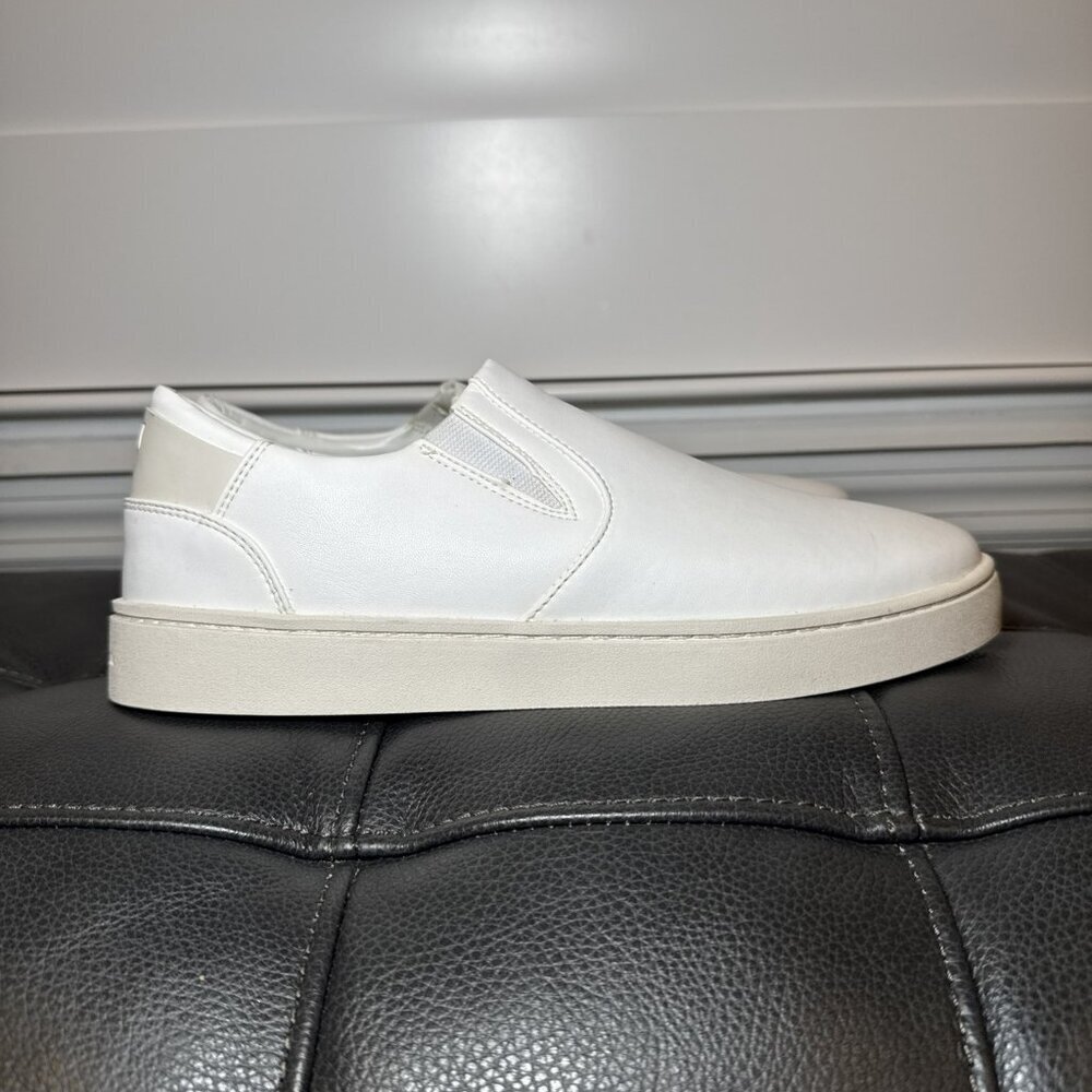 Thousand Fell Slip On Vegan Leather Sneakers, Women's 9.5 White